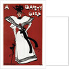 Poster for the musical comedy A Gaiety Girl by Sidney Jones, 1893 by Dudley Hardy
