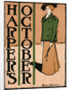 Harpers October, 1895 by Edward Penfield