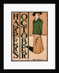 Harpers October, 1895 by Edward Penfield