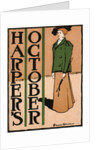 Harpers October, 1895 by Edward Penfield