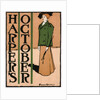 Harpers October, 1895 by Edward Penfield