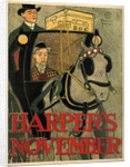 Harpers November, 1896 by Edward Penfield