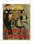 Harpers November, 1896 by Edward Penfield