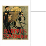 Harpers November, 1896 by Edward Penfield