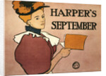 Harpers September, 1896 by Edward Penfield