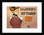Harpers September, 1896 by Edward Penfield
