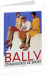 Bally Sports Shoes, 1928 by Emil Cardinaux