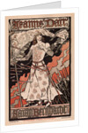 Sarah Bernhardt as Joan of Arc, 1893 by Eugène Grasset