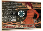 Cycles and cars Georges Richard, 1899 by Eugène Grasset