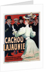 Cachou Lajaunie. Recommandé aux Fumeurs Chauffeurs Cyclistes etc, c. 1890 by Francisco Tamagno