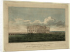 View of the White house in the city of Washington after the conflagration of the 24th August 1814, 1 by William Strickland