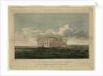 View of the White house in the city of Washington after the conflagration of the 24th August 1814, 1 by William Strickland