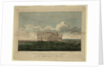View of the White house in the city of Washington after the conflagration of the 24th August 1814, 1 by William Strickland