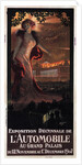 Exposition décennale de lAutomobile au Grand Palais, 1907 by Georges Antoine Rochegrosse