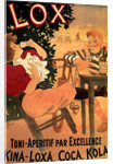 Lox Toni-Aperitif par Excellence. Kina-Loxa, Coca, Kola, 1895 by Henri Georges Meunier