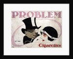 Problem Cigarettes, 1912 by Hans Rudi Erdt