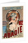 Advertising Poster for the tissue paper Abadie, 1898 by Henri Gray