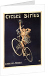 Cycles Sirius, 1899 by Henri Gray