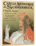 Artistic Club of Schaerbeek, 5th annual show, 1897 by Henri Privat-Livemont