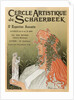 Artistic Club of Schaerbeek, 5th annual show, 1897 by Henri Privat-Livemont