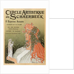 Artistic Club of Schaerbeek, 5th annual show, 1897 by Henri Privat-Livemont
