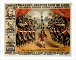 Barnums Greatest Show On Earth, 1882 by The Strobridge Lithographing Company