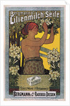 Bergmanns Lilienmilch Soap, 1896 by Johannes Joseph Vincenz Cissarz
