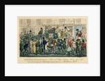 White Horse Cellar, Piccadilly by Isaac Robert Cruikshank