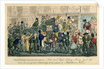 White Horse Cellar, Piccadilly by Isaac Robert Cruikshank