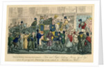 White Horse Cellar, Piccadilly by Isaac Robert Cruikshank