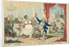 Merry making on the regents birth day, 1812, 1812 by George Cruikshank