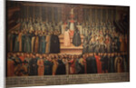 The betrothal in absentia of Marina Mniszech and False Demetrius in Krakow on 12 November 1605, Earl by Szymon Boguszowicz