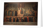 The betrothal in absentia of Marina Mniszech and False Demetrius in Krakow on 12 November 1605, Earl by Szymon Boguszowicz
