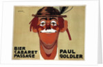 Bier Cabaret Passage. Paul Goldler, 1914 by Jo Steiner