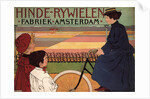 Hinde Rijwielen Fabriek Amsterdam, 1896 by Johann Georg van Caspel
