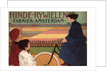 Hinde Rijwielen Fabriek Amsterdam, 1896 by Johann Georg van Caspel