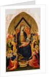 Madonna and Child with Musical Angels, c.1410 by Gherardo Starnina