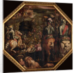 The Battle of Marciano in Val di Chiana, 1563-1565 by Giorgio Vasari