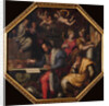 Cosimo studies the taking of Siena, 1563-1565 by Giorgio Vasari