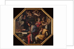 Cosimo studies the taking of Siena, 1563-1565 by Giorgio Vasari