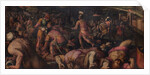 The Battle against Radagaisus at Faesulae in 406, 1563-1565 by Giorgio Vasari