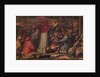 Pope Eugene IV disembarks at Leghorn to take refuge in Florence, 1563-1565 by Giorgio Vasari