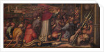 Pope Eugene IV disembarks at Leghorn to take refuge in Florence, 1563-1565 by Giorgio Vasari