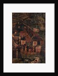 Sea battle between Florentines and Pisans, 1563-1565 by Giorgio Vasari