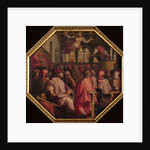 Speech by Antonio Giacomini for the war against Pisa in the Sala dei Duecento, 1563-1565 by Giorgio Vasari