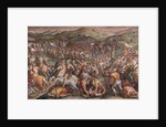 The Battle of Marciano in Val di Chiana, 1570-1571 by Giorgio Vasari