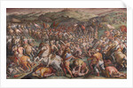 The Battle of Marciano in Val di Chiana, 1570-1571 by Giorgio Vasari