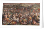 The Battle of Marciano in Val di Chiana, 1570-1571 by Giorgio Vasari
