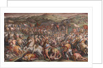 The Battle of Marciano in Val di Chiana, 1570-1571 by Giorgio Vasari