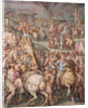 The emperor Maximilian lifts the Siege of Livorno, 1568-1571 by Giorgio Vasari